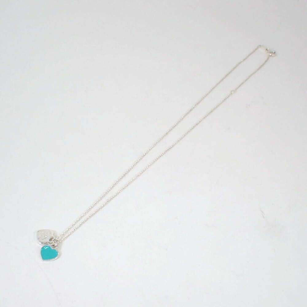 TIFFANY Authentic Silver Heart Necklace - Picture 6 of 9